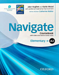 navigate a2 elementary  coursebook with dvd and oxford online skills 
